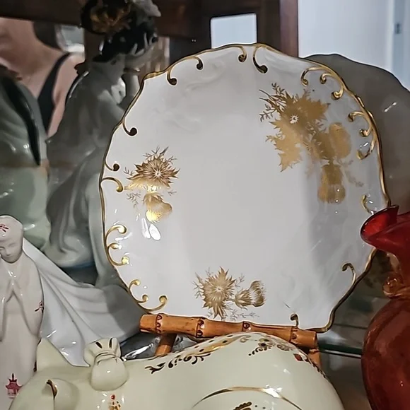 Hammersley & co Gold and whote small bowl - Picture 1 of 9